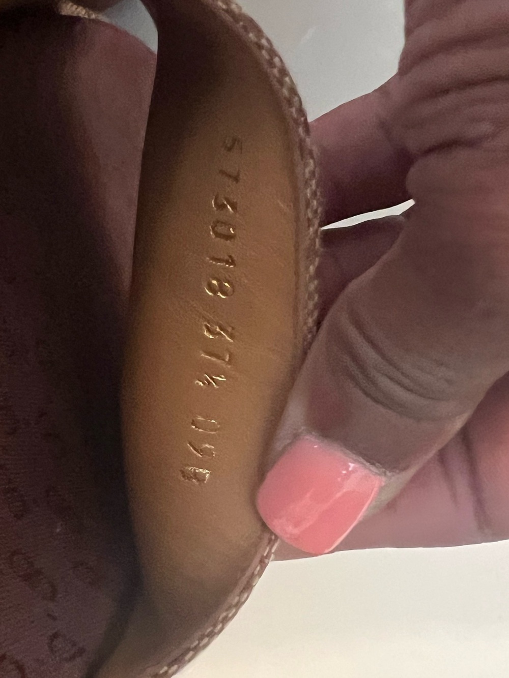 Gucci Women Beige and Brown GG Monogram Slide Sandals - Picture 6 of 8